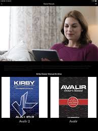 kirby vacuum owner resources on the app