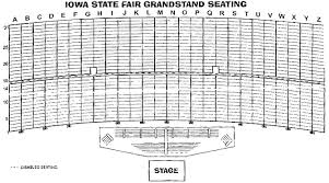 Iowa State Fair Grandstand Seating