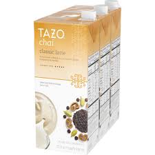 tazo organic tea latte chai black tea