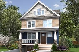Queen anne homes are more likely to make use of thinner round columns, gingerbread ornament and delicate spindlework that set the style apart. Simple Rectangular House Plans The House Designers