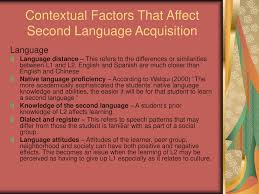 Several contextual and learner factors were found to influence the relationship between the learner's strategy use and the development ofesl proficiency. Overview Of Approaches To Second Language Acquisition Ppt Download