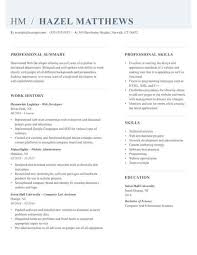 Free word cv templates, résumé templates and careers advice. A Template For A Resume Resume Format
