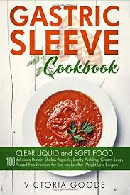 gastric sleeve cookbook 2 in 1 clear