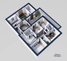 3d floor plans with dimensions house
