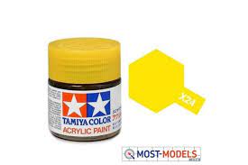 Tamiya X 24 Yellow Clear Gloss