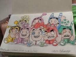 How to draw and color oddbods. Meet The Oddbods By Edimay On Deviantart