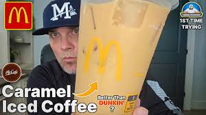 mcdonald s caramel iced coffee review