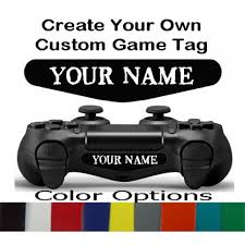 Ps4 Custom Lightbar Gamer Tag Clan Tag