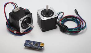 control two independent stepper motors