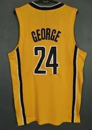 Indiana pacers #24 paul george gametime authentic swingman fan jersey tank. Adidas Paul George Nba Shirts For Sale Ebay