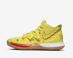 Nike kyrie 6 'bruce lee'. Nike Kyrie Irving 5 Spongebob Squarepants Yellow Gum Brown Mens Kids Gs Size Ebay