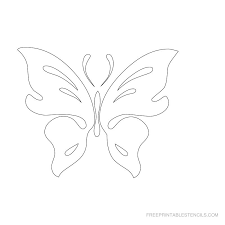 Free Printable Butterfly Stencils Free Printable Stencils