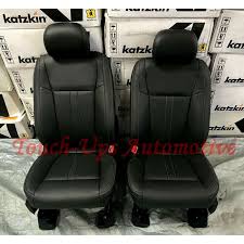 Black Leather Seat Covers Lariat Design