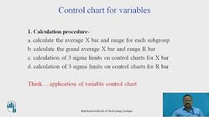 Industrial Quality Management Control Charts For Variables