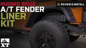 jeep wrangler a t fender liner kit