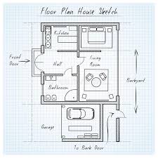 House Sketch Plan House Floor Plans