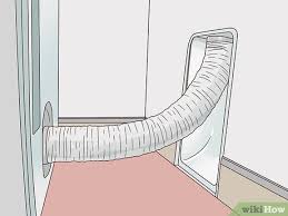 Clamping the hose to the dryer wiggle the clamp up to the first rung of the vent hose and use your screwdriver to start 4. 4 Ways To Install A Dryer Vent Hose Wikihow