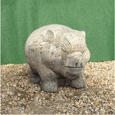 Animal Sculptures Thai Pig Birstall