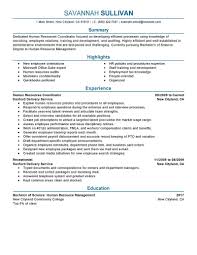 Many hr resumes begin with a strong headline or summary statement. Hr Coordinator Resume Example Human Resources Sample Resumes Livecareer Good Resume Examples Resume Writing Services Sales Resume Examples