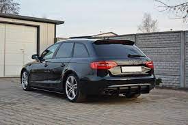 Przedłużenie Spoilera Audi A4 B8 / B8 FL Avant - Gloss Black Gloss Black |  Ospojlerowania \ Audi \ A4 \ B8 | MTuning.pl