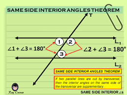 same side interior angles theorem