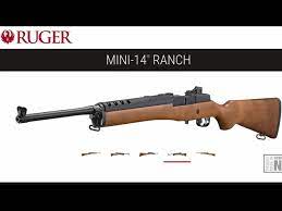 ruger mini 14 ranch review shooting