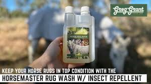 horsemaster rug reproofer with insect