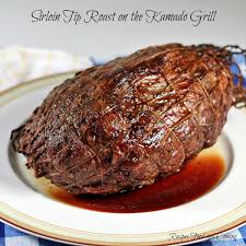 sirloin tip roast on the do grill