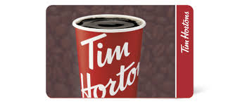 win 1 of 5 25 tim hortons gift cards