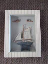 3d Nautical Coastal Wood Framed Sail