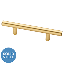 cylindrical bar drawer pulls