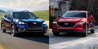 Review standard and optional interior, exterior, mechanical comfort, entertainment equipment and their warranties for a 2019 mazda6 sport 4dr sedan. Review Mazda Cx 5 Vs Subaru Forester