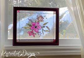How To Make Stunning Faux Stained Glass