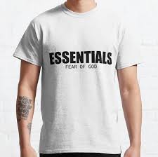 fear of essentials clic t shirt