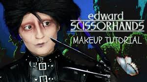 edward scissorhands makeup costume
