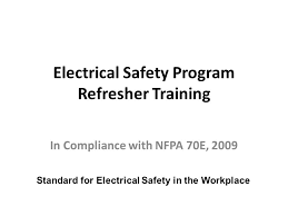 Electrical Safety Program Refresher Training Ppt Video