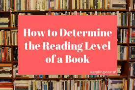 How To Determine Reading Level Of A Book Readingvine Com