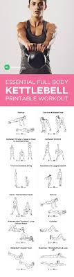 Free Pdf Essential Full Body Kettlebell Printable Workout