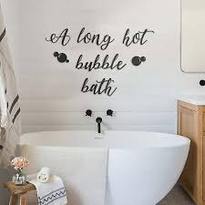 A Long Hot Bubble Bath Metal Wall Sign