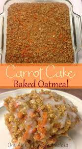 Carrot Cake Baked Oatmeal One Acre Vintage Homestead Recipe gambar png