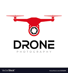 drone logo photography logo design