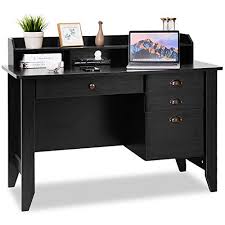 ( 4.8 ) out of 5 stars 8 ratings , based on 8 reviews current price $44.99 $ 44. Tangkula Computer Desk Home Office Desk Wood Frame Vintage Style Student Table With 4 Drawers Bookshelf Pc Laptop Notebook Desk Spacious Workstation Writing Study Table Coffee Buy Online In Guernsey At