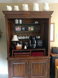 Same day delivery to 60601. Entertainment Center Turned Coffee Bar Home Bar Rooms Coffee Bar Home Bar Furniture