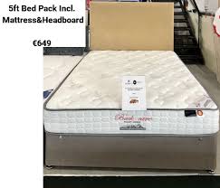 5ft Clearance Bed Pack Incl Mattress