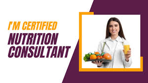 be your nutrition consultant and create