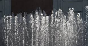 Fountain Spray Water Stock Footage