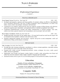 Healthcare Sample Resume Resume Objective Examples Sales