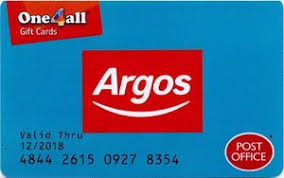 gift card blue argos one4all united