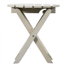 Miami Folding Outdoor Side Table In
