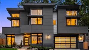 Two Story Open Floor Plan Contemporary
